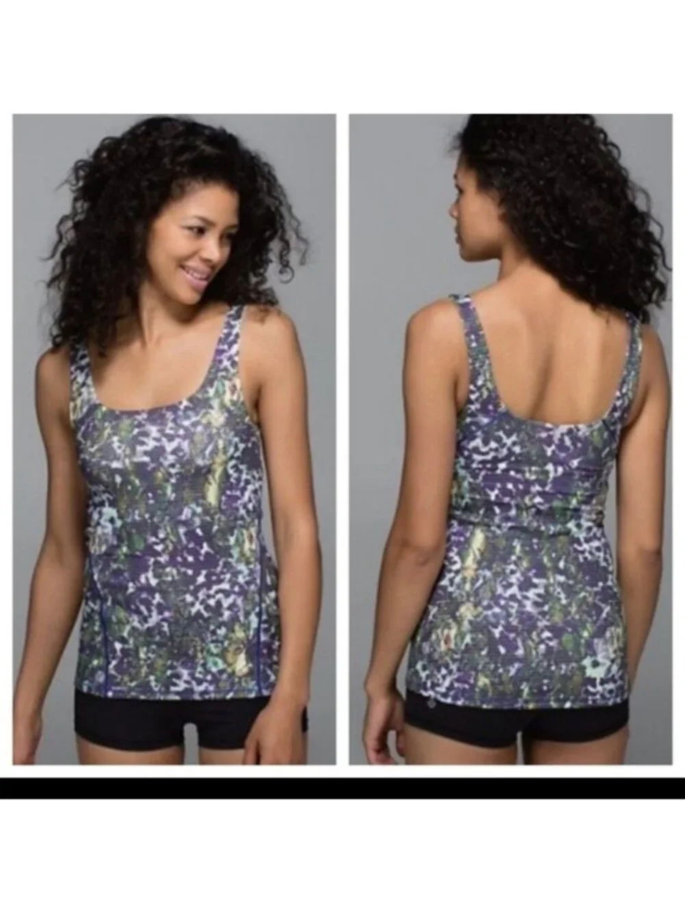Lululemon Amala Tank floral